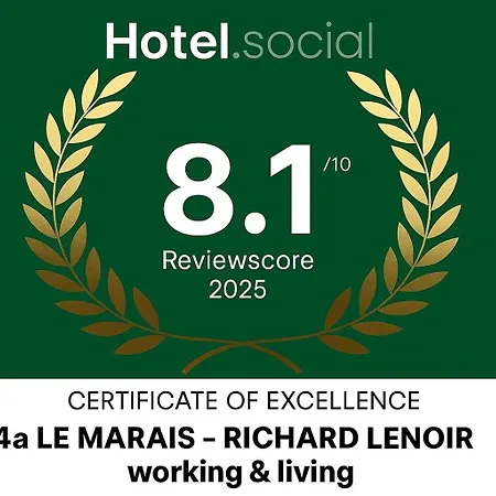 124a Le Marais - Richard Lenoir Working & Living Párizs