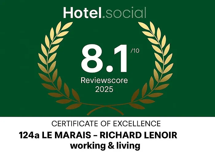 124a Le Marais - Richard Lenoir Working & Living Párizs