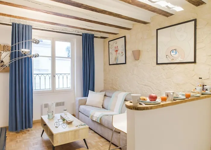 124a Le Marais - Richard Lenoir Working & Living Apartman Párizs